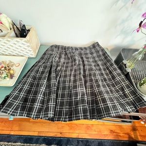 Plaid skirt